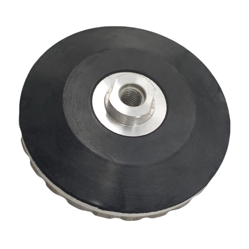 Snail Lock Adapter 5" - Aluminum Back-Up Pad Stone Edge Polishing Pads Holder with 5/8"-11 Arbor SN-5