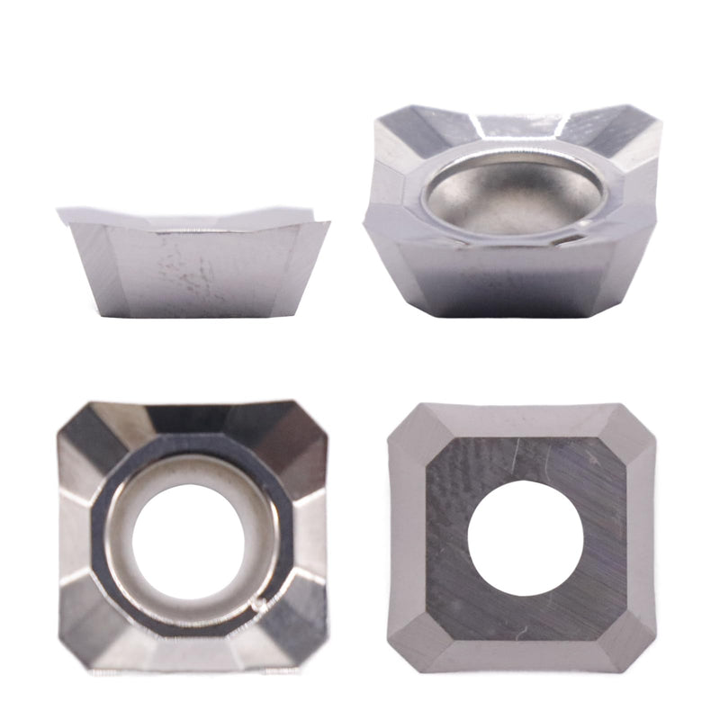 BestParts 10PCS SEHT 43 AFSN Carbide Insert Face Mill SEHT1204 X83 H01 | Lathe Milling Tools Milling Cutter Blade for Aluminium Alloy