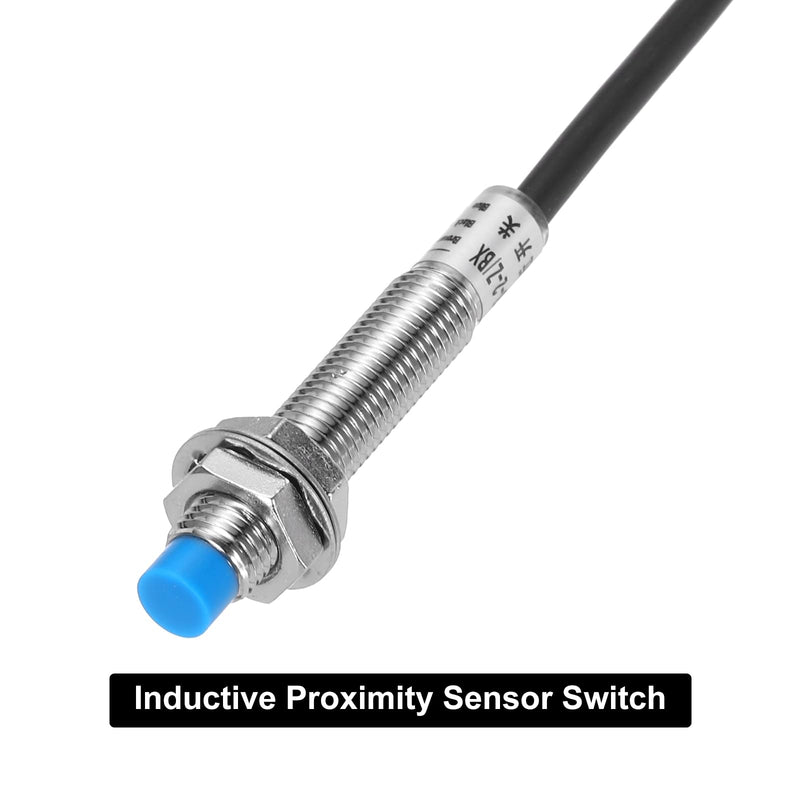 MECCANIXITY M8 Approach Sensor Inductive Proximity Sensor Switch NO Normally Open NPN 2mm Detection Distance, DC 6-36V LJ8A3-2-Z/BX, 3.9ft, 5Pcs 5