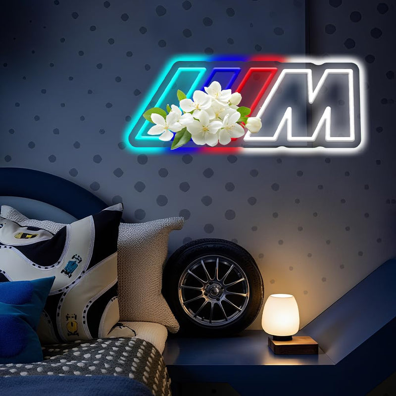 Car Neon Sign Dimmable LED Light for Garage, Bedroom, Playroom, Car Repair Shop, Wall Decor, 15.7x5.9 Inch