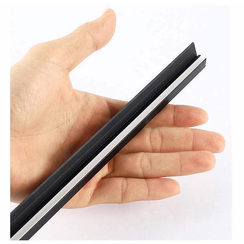 5Pack Surface Mounted LED Linear Aluminum Profile, 45 Degree Led Bars Invisible Oblique Beam Lamp Bookcase Layer Shelf Led Channel Kitchen Closet Hidden Lighting(50cm, Gray) 50CM