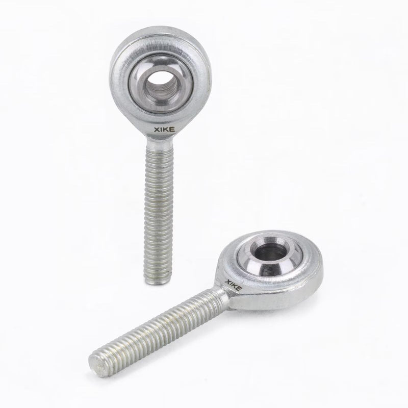 XIKE 2 Pcs SA4 Joint Rod End Bearings Bore 4mm, Male Thread Right Hand Fits DIY/3D Printing/Hydraulic Cylinders, CNC/Package/Engineering/Agriculture/Garden Machinery, Motorcycles/Trucks/Cars. SA4 d 4mm Female Thread Right Hand