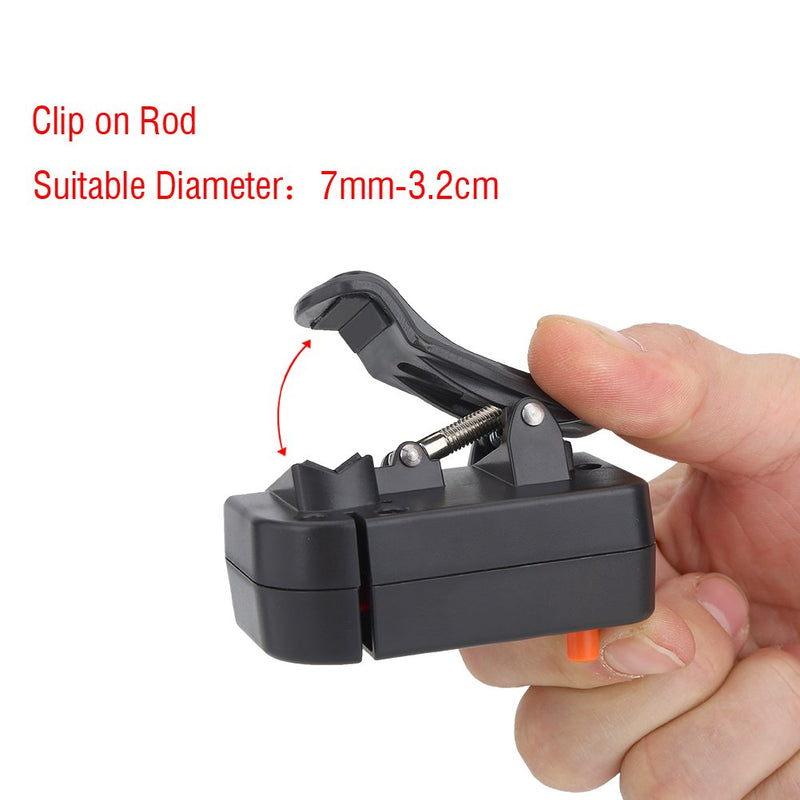 Professional Clip on Rod Fishing Line Counter Depth Finder Digital Diaplay 99m