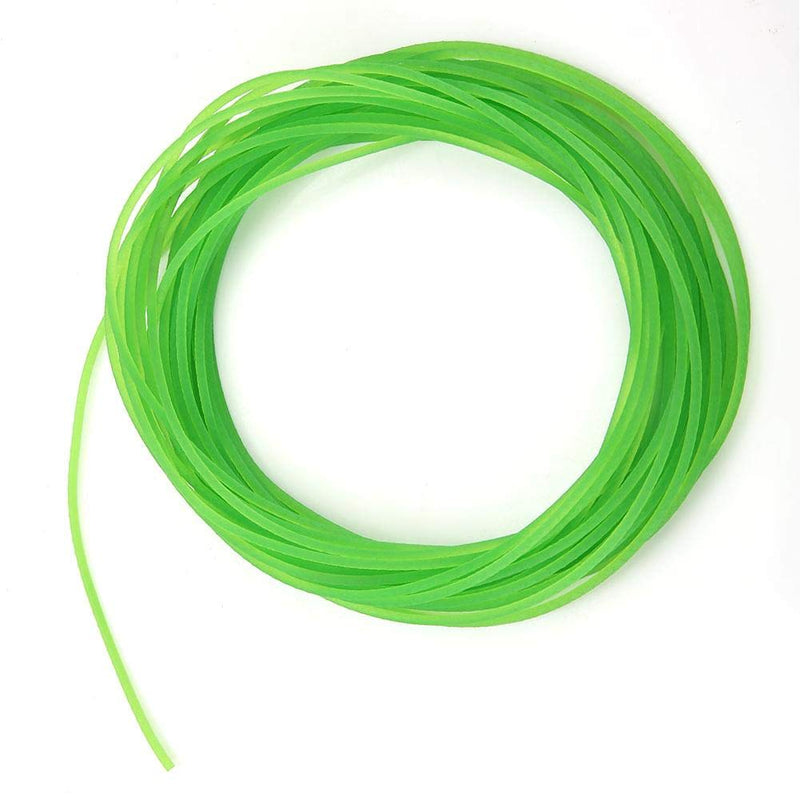 High-Performance Polyurethane Belt Green Rough PU Polyurethane Round Belt for Drive (2mm×10m)