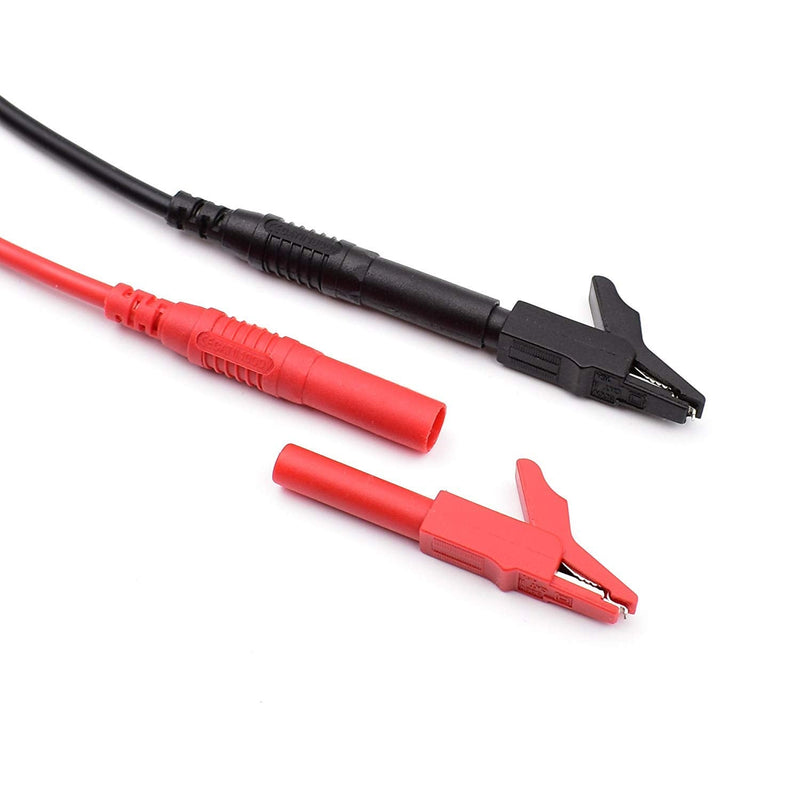 TH-6-KIT Automotive Test Lead Kit, Test Probes,Flexible Silicon Back Probe pins,Shielded Alligator Clips and Large Crocodile Clips,Multimeter Clamp Meter TH-6-KIT