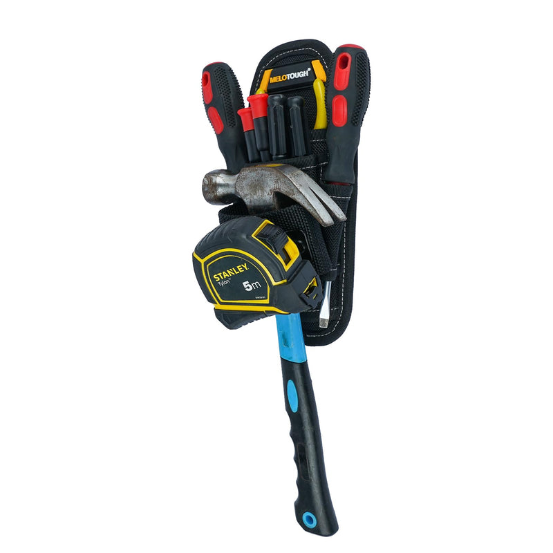 Small Tool Pouch with Belt Clip,Small Tool Holder Pouch, Min Work Organizer Tool Holster and Knife Holder 5 pockets