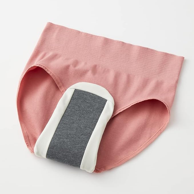 Gunze CI0399 Women's CI 0399 Water-Absorbing Cloth Napkins, Selfair Reusable Reusable Fabric Napkins, Medium Gray Mok, One Size Fits All, medium gray mock - NewNest Australia
