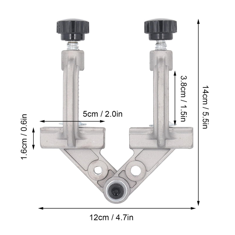 Clamp Aluminum Alloy High Strength Right Angle Corner Clamp for Iron Stainless Steel Pipe Wood Board (10° to 180° Tube Clamp(TCA2)) 10° to 180° Tube Clamp(TCA2)