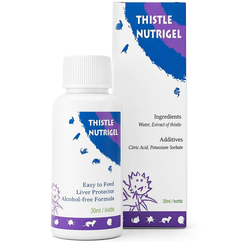 Milk Thistle for Birds, Tortoises & Rabbits – Natural Liver Support Supplement, Supports Detox & Healthy Liver Function