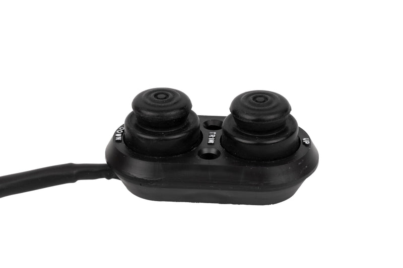 T-H Marine TTC-1-DP Push Button Transom Trim Switch, Black