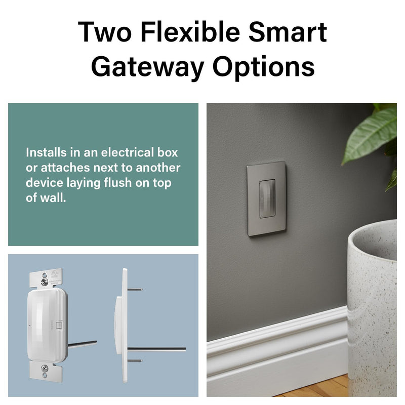 Legrand Radiant WNRL10WH Smart Switch with Netatmo, Compatible with Alexa, Google Assistant & Apple HomeKit, White (1 Count)
