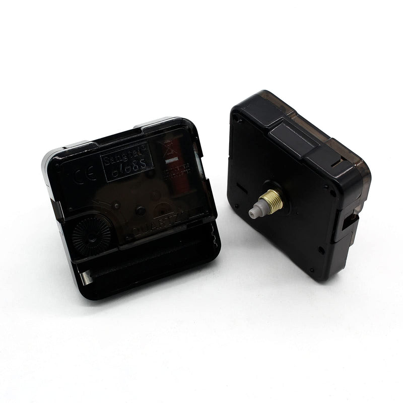 1pc Clock Mechanism Replacement, 13mm/0.51 Inch Shaft Length Wall Clock Mechanism, Quartz Clock Movement, DIY Silent Movement Mechanism Replacement (Thread: 0.21"/5.5mm)