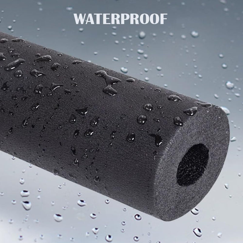 Pipe Insulation Foam Tube 1/4 inch,- 6FT 1/4" Foam Tubing for for Indoor Outdoor Plumbing Pipe, AC Unit, Guitar Stands (1/4"ID X 3/8"OD-6Ft) 1/4"ID X 3/8"OD-6Ft