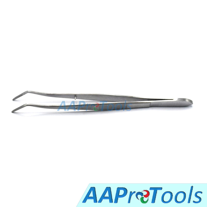 Meriam Foil Dental Cotton Tweezer Serrated Angled Beak Dressing Pliers Surgi Forcep Diagnostic Instruments