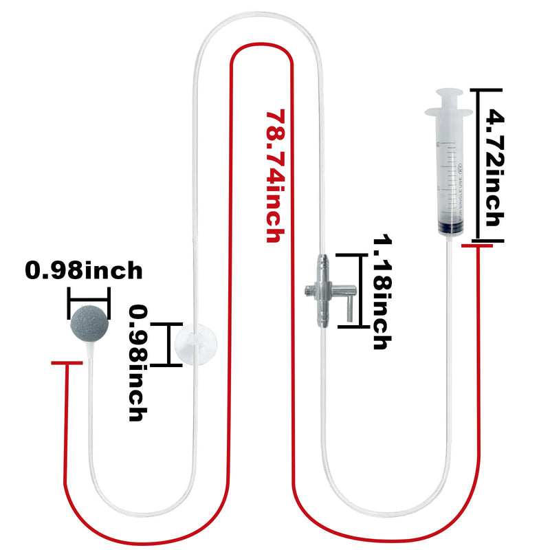 Drip Acclimation Kit for Aquarium, Adjustable Precision Slow Drip System to Reduce Stress & Prevent Osmotic Shock, Safe Transition for Saltwater Freshwater Fish, Shrimp, Coral, Marine Fish 1 SET