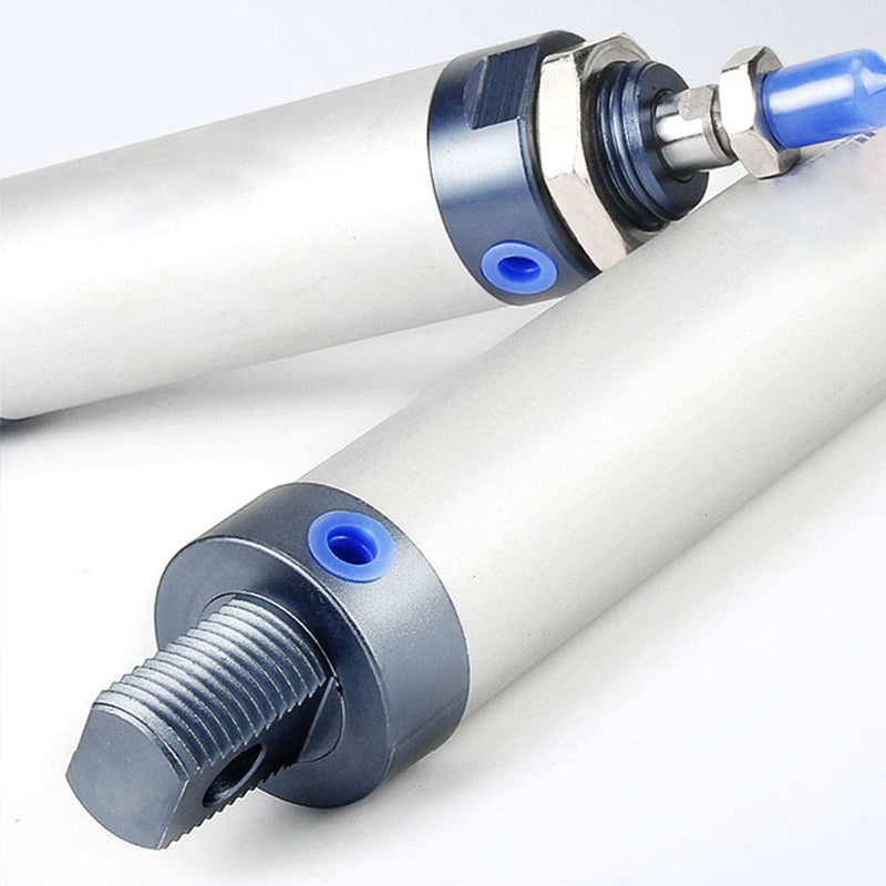 Beduan MAL 16 x 100 Pneumatic Mini Air Cylinder Screwed Piston Rod Dual Action 16mm Bore 100mm(1Pcs)