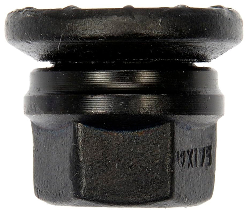 Dorman 611-172 Wheel Nut M12-1.75 Flanged Flat Face - 19 mm Hex, 22.5 mm Length Compatible with Select Ford/Lincoln Models, 10 Pack