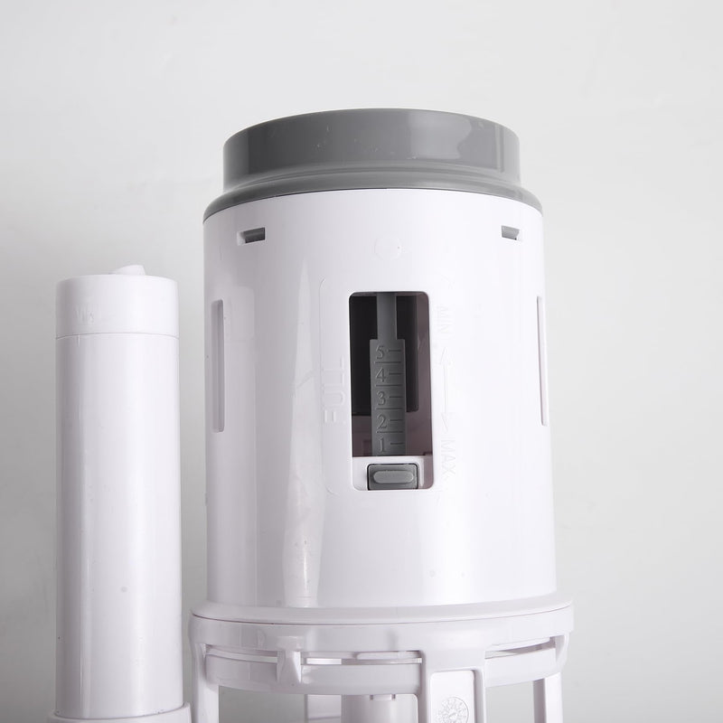 3" Flush Valve Replacement Fit for One-piece Toilet Cistern Bottom Measures 8 cm for Height in 25.8 cm