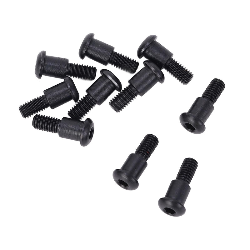 10Pcs Hex Button Shoulder Screw, for SCX10 M3x4x10mm Stainless Steel Hex Socket Button Shoulder Screw