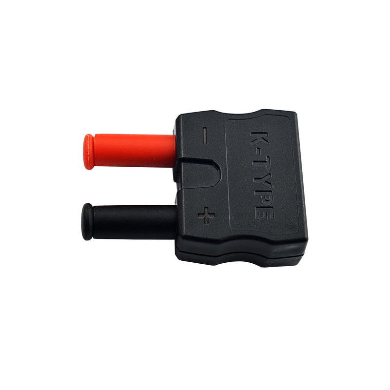 69146 Banana Plug Adapter to K Type Thermocouple, Works with Digital Clamp and Multi Meters Compatible with Klein Tools ZIBOO 69146
