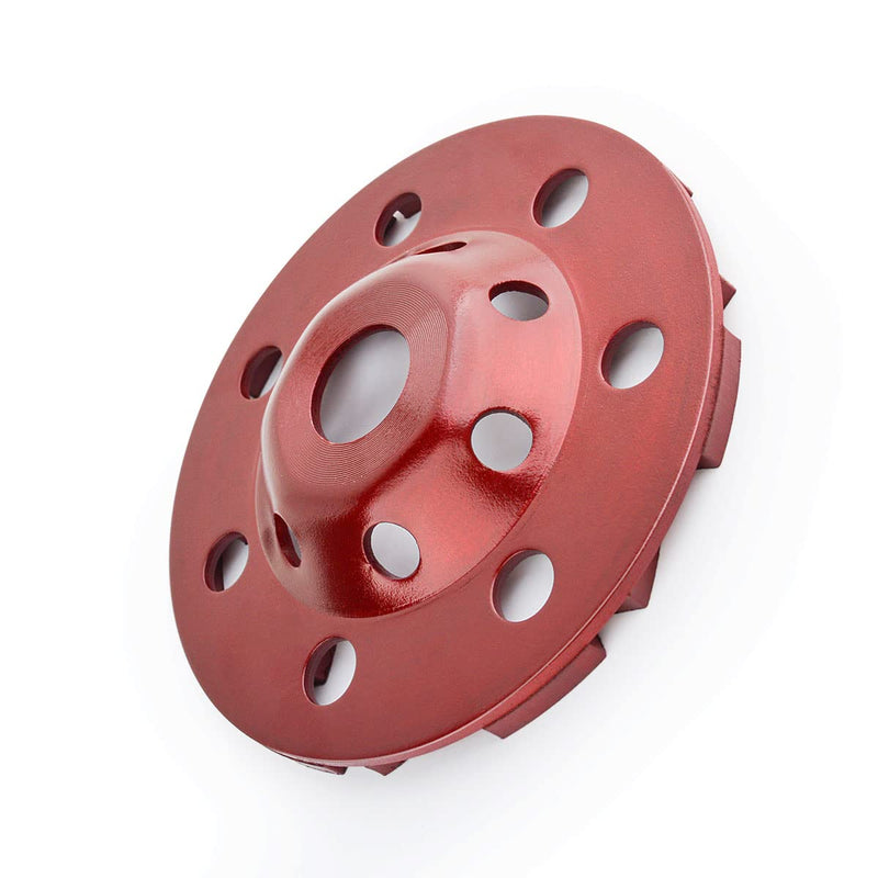 Diamond Grinding Cup Wheel 5 inch for Angle Grinder, Polishing and Cleaning Concrete, Granite, Stone, Marble, Cement, Masonry, Rock 5-Inch