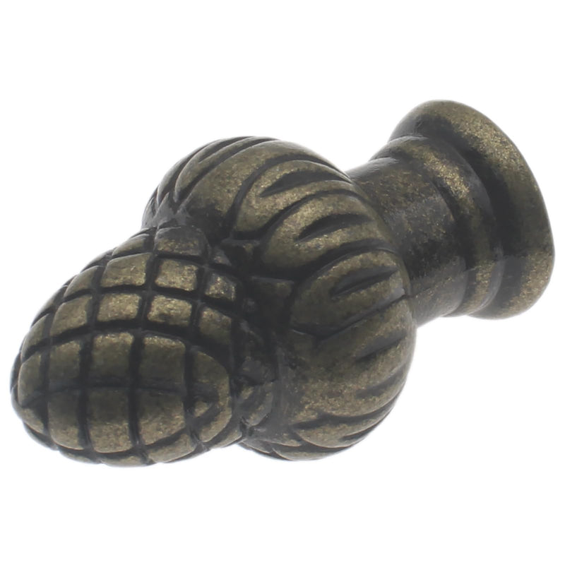 1 Pcs Lamp Finial Cap Knob Solid Lamp Shade Decoration Retro Lamp Finial Decoration with Dual-Thread for Lamp Shade Holder Harp Tops (Bronze) Bronze