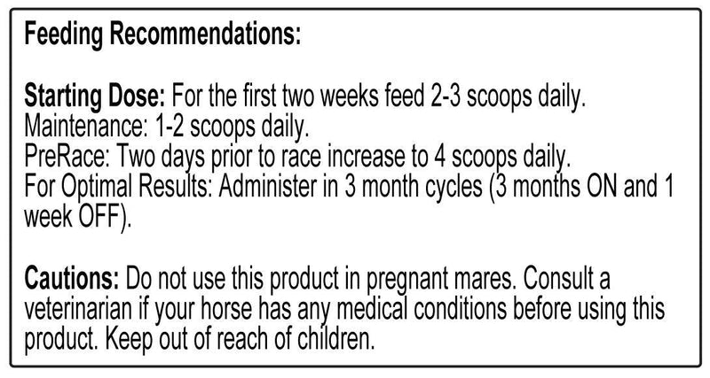 EPO Equine Formula 30 Servings Equine Endurance Supplement 3.38 oz. - PawsPlanet Australia