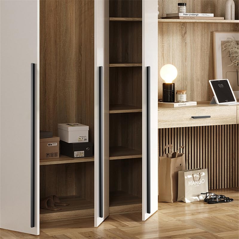 5 Pack Grey Cabinet Pulls - Kitchen Hardware Handles for Dresser Drawers -T Shape Cabinet Hardware (31.5 inch,Grey) 31.5 inch Gray