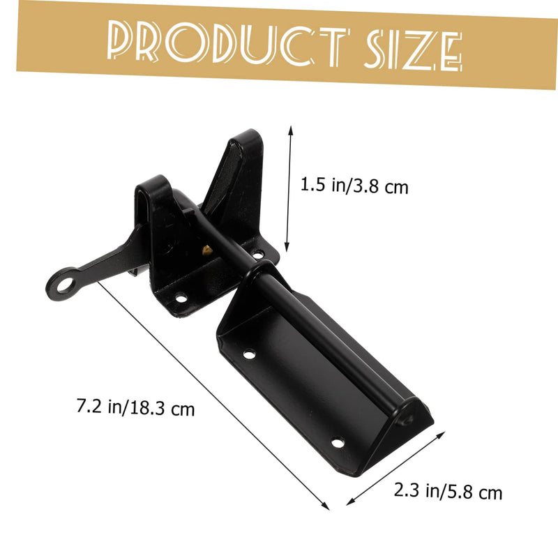 1Set Heavy Duty Gravity Latch for Gates String Design for Backyard and Fence Use Durable Construction Easy Operation for Inward and Outward