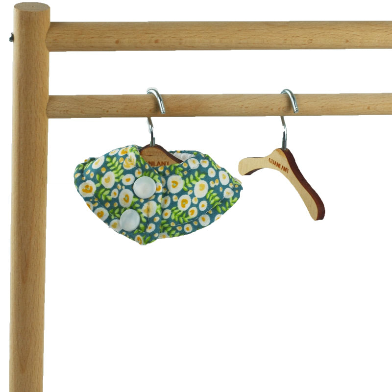Monk Parakeets Anti-bite Elizabethan Soft Bird Collar, Sun Conures Feather Plucking Protection, Cockatiels Parrot Recovery Cones, Quaker Parrot Neck Protection With Wood Hanger Mix- Flower