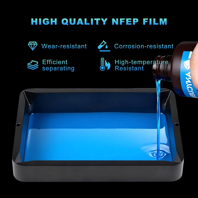 ALadrs 5PCS PFA NFEP Release Film for ANYCUBIC Photon M3 Premium,ELEGOO Saturn 3,Saturn Ultra,Saturn 2,Sonic Mighty 8K,Photon M3 Premium LCD Resin 3D Printer 320x220x0.127mm 320x220x0.127mm(5pcs)