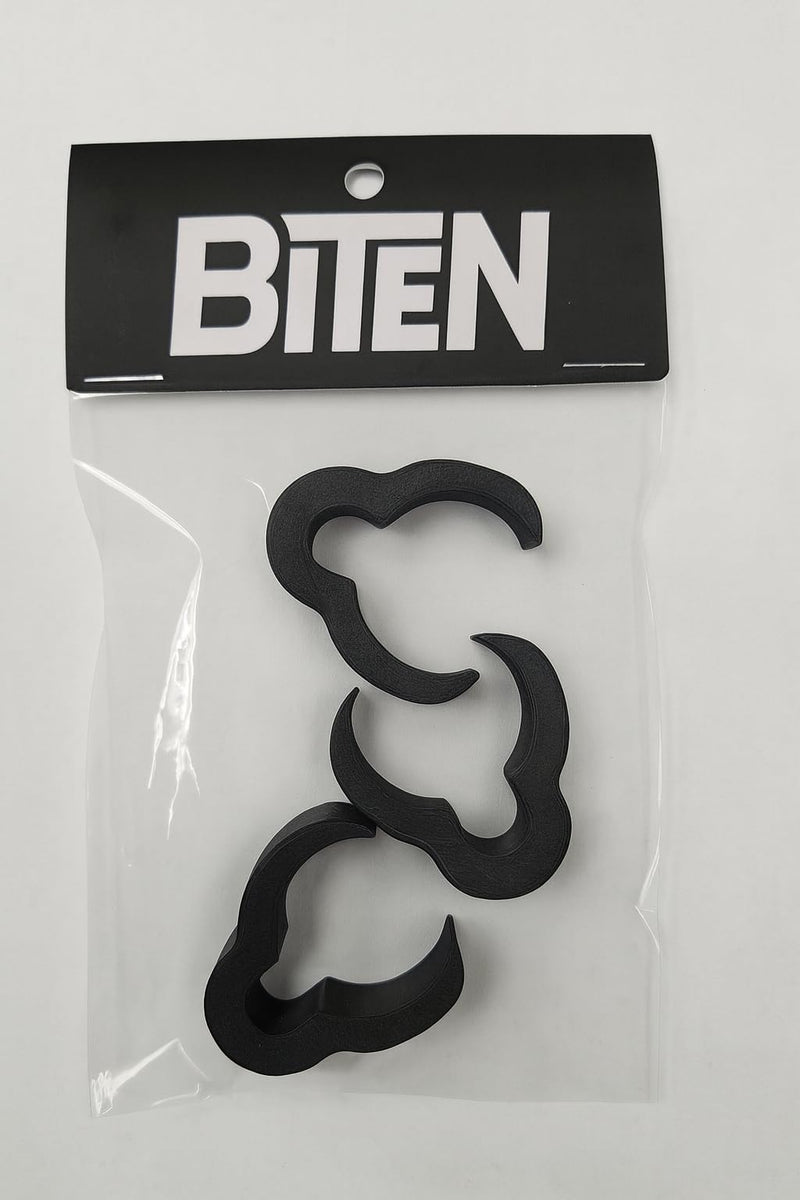 BITEN Cable Clips - 3Pack Transducer Pole Cable Managment Clamp - Fits 1 1/8" and 1 1/4" Shafts - FFS Garmin Livescope Lowrance Active Target