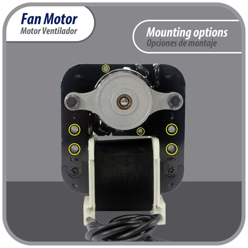 Fan Motor"672" Kit 220v 1/130hp 50/60hz Appli Parts Apfm-672 Ref. Nuv-672
