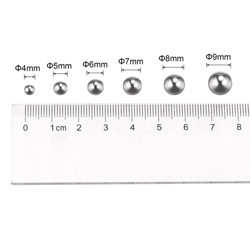 uxcell 200pcs 4mm 201 Stainless Steel Bearing Balls G200 Precision