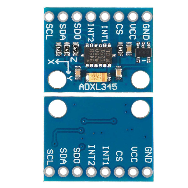 10Pcs ADXL345 3-Axis Accelerometer Sensor Module IIC/SPI Transmission Compatible with for Arduino GY-291 10PCS