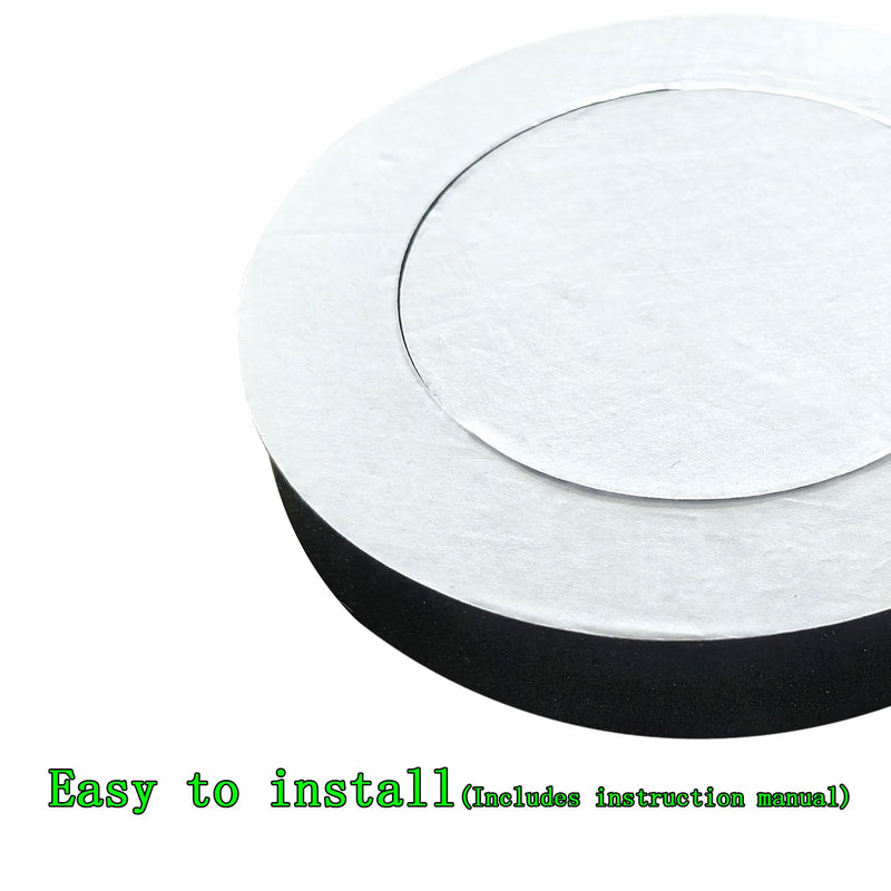 Wall Hung Toilet Gasket, Z1200-NEOSEAL-GSKT-4, Bonded Neo Seal Closet Gasket Replacement Kits, for Rear Discharge Toilet, Rear Outlet Toilet, Rear Flush Toilets, Wall Mounted Toilet