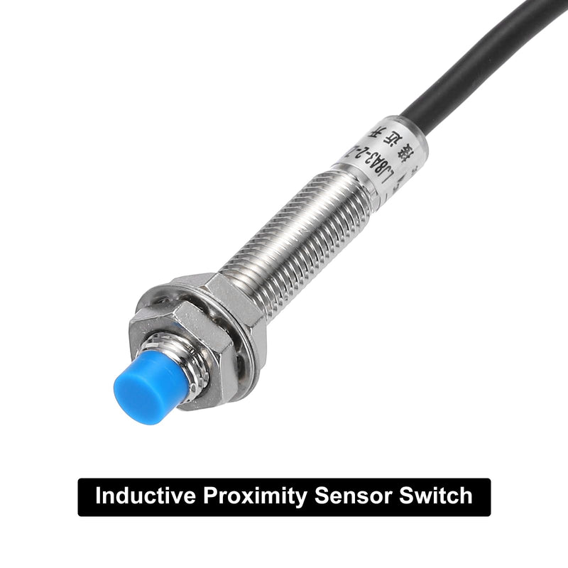 MECCANIXITY M8 Approach Sensor Inductive Proximity Sensor Switch NC Normally Close NPN 2mm Detection Distance, DC 6-36V LJ8A3-2-Z/AX, 3.3ft, 5Pcs 5
