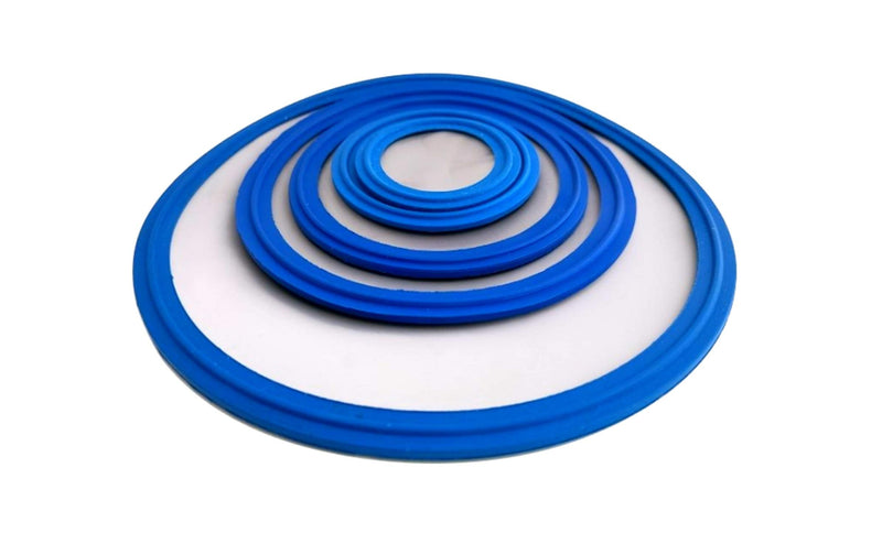 5 Micron VITON/FKM Tri Clamp Screen Filter Gasket 316L (5Uf Micron/2000Mesh) Stainless Steel Pharmaceutical Grade Filter Mesh. VITON with & FDA Certification (4") 4"