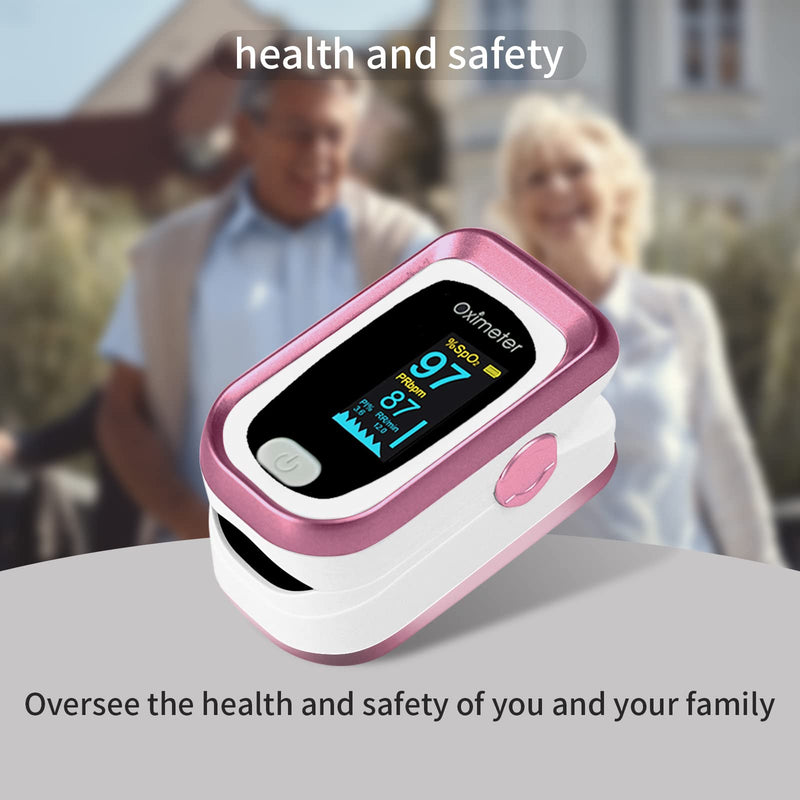 JUYII Pulse Oximeter Fingertip, Oxygen Monitor Fingertip, Oximeter Blood Oxygen Saturation Monitor, Accurate SpO2 Pulse Reading, Pulse OX Finger Pulse Oximeter