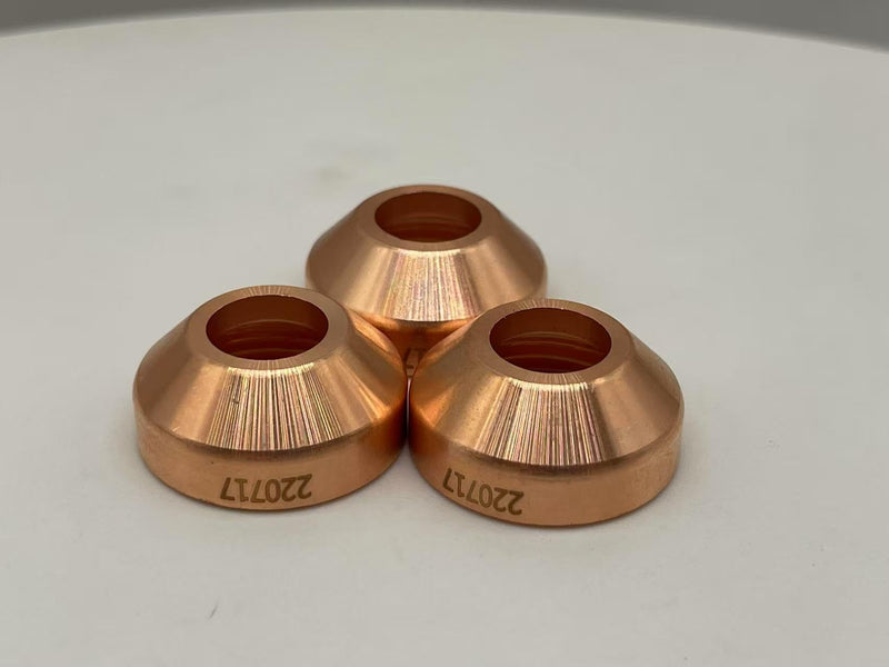 5Pcs 220717 Mechanized Deflector for Hypertherm PMX45 T45v/m Plasma Cutting Torch Consumables