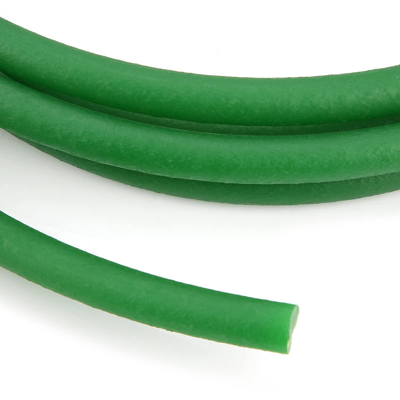 High-Performance Polyurethane Belt Green Rough PU Polyurethane Round Belt for Drive (10mm×)