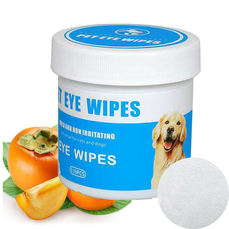 Pet Eye Wipes for Dogs, Natural Dog Wipes for Paws and Butt,Gentle and Safe Dog Wipes Cleaning for Remove Tear Stains and Mucus, Dog Eye Wipes and Cleaning Wipes for Dog, Cat, Furry Animals 130 pcs - PawsPlanet Australia