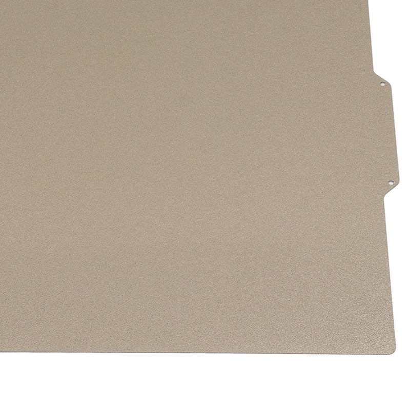 3D Printer Build Plate 325x325mm Double Sided PEI Coating Flexible Spring Steel Plate 3D Printer Bed for QIDI X