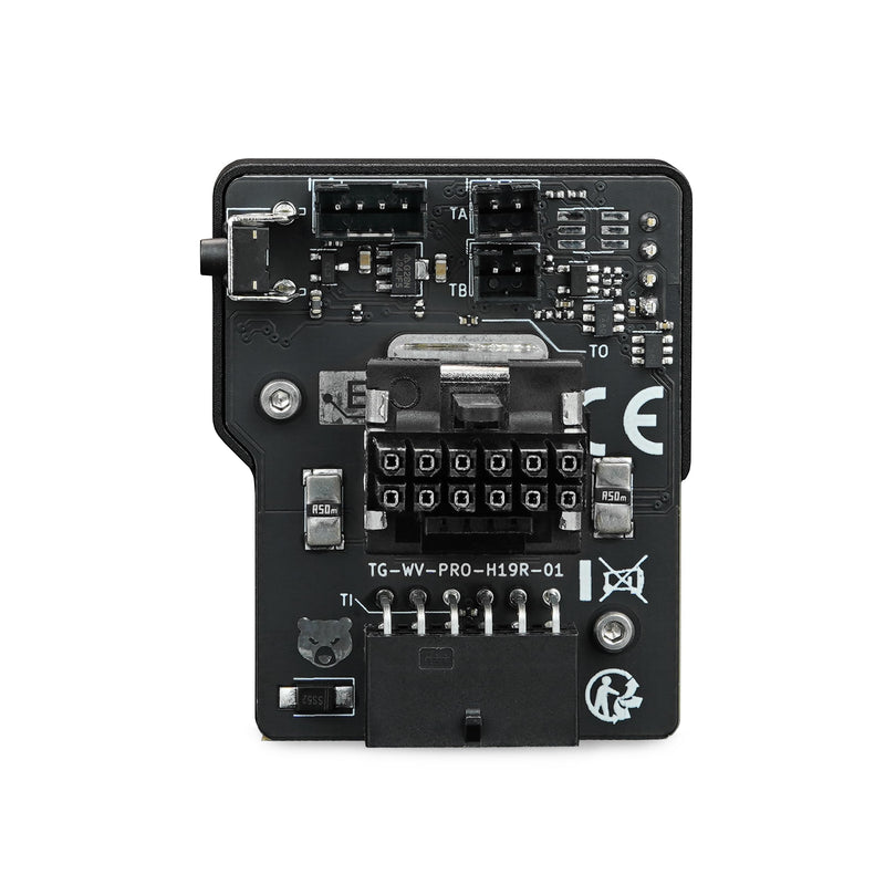 Thermal Grizzly WireView Pro GPU 90° - 1x12VHPWR 90° Reversed - Advanced Power Meter for Graphics Cards - OLED Display - Temperature Sensors - Monitoring Tool - Made in Germany 1x12VHPWR 90° Reverse