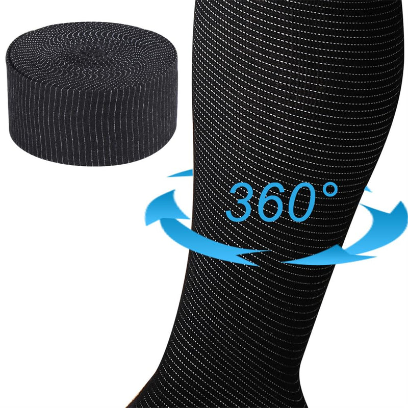 Tubular Bandages Elastic Support Bandage 2.75in X 26ft Washable Sport Bandage Side D Cotton Wound Dressing Sprain Bandages for Dressing Retention Wet Dry Wrapping