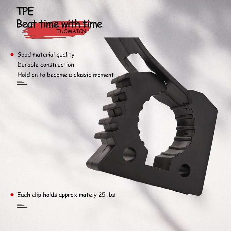 Quick-Release Rubber Clamp,Rubber Mount Clamps from 1'' to 1-1/3'' in Diameter Tools,Used by vehicle on Off-road vehicles, UTVs, ATVs (4p) 1''to1-1/3(4p)