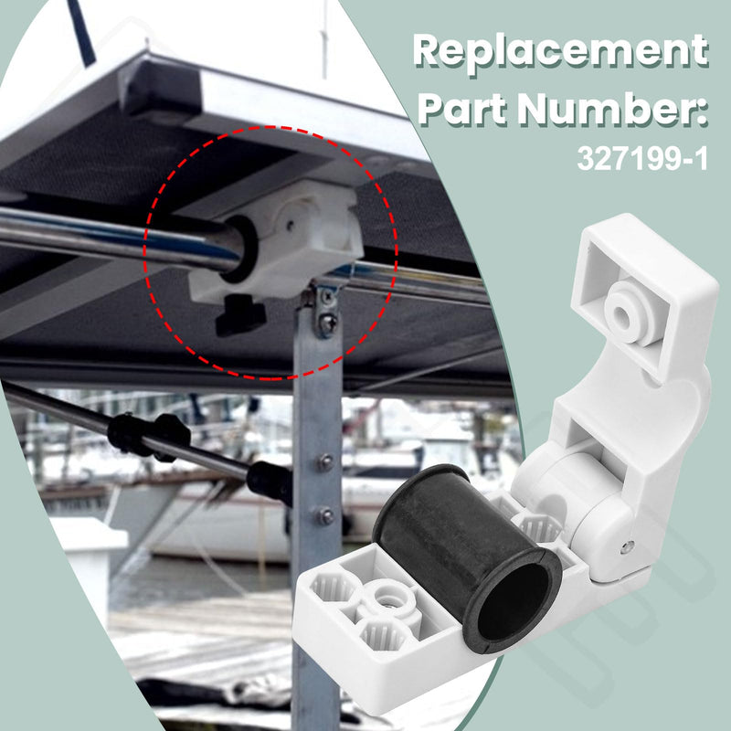 327199-1 Removable Rail Mount Clamps - Use for Round Tubing Compatible with S-ea Dog
