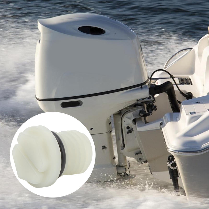 Acouto Plug Reservo 22 813435 8134351 Aging Compact Outboard Plug Reservo Nylon Plug Reservo Trim Motor Plug Fit for Mercruiser Outboard Motors