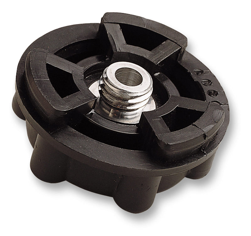 Cubitron Disc Retainer Nut - Secures Fibre Discs to Grinder or Sander Spindle - Works with Disc Pad Hub - 1/2' x 5/8-11 Thread - 5621 1/2" Thread Length