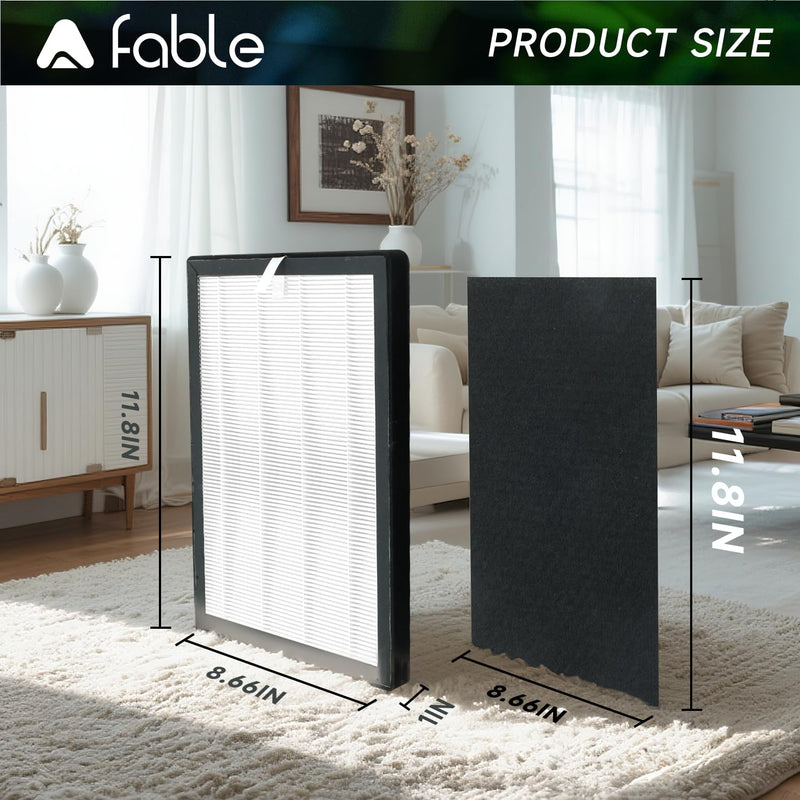 A Fable 9000 Replacement Filters Fit For Veva Pro 9000 Air Purifiers